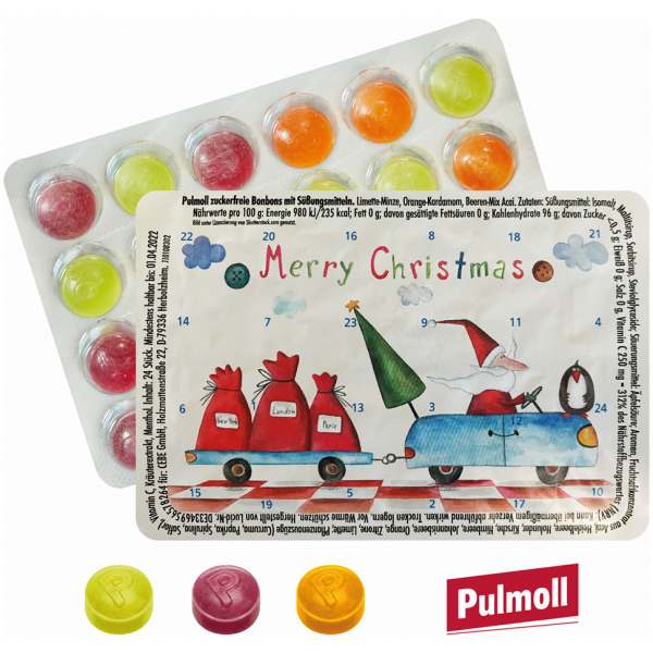 Image of Pulmoll Mini Adventskalender Weihnachtsmann bei Sweets.ch