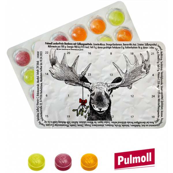 Image of Pulmoll Mini Adventskalender Rentier bei Sweets.ch