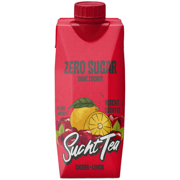 Image of SuchtTea Zero Cherry & Lemon 500ml bei Sweets.ch