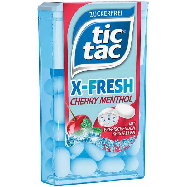 Image of tic tac X-Fresh Cherry Menthol 16.4g bei Sweets.ch