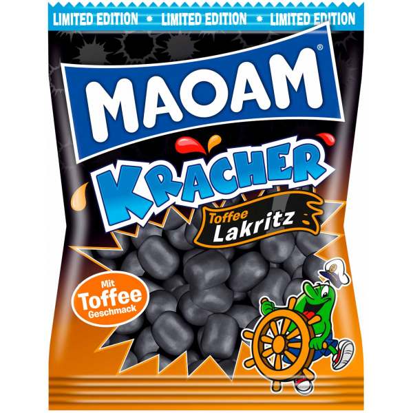 Image of Maoam Kracher Toffee Lakritz 200g bei Sweets.ch